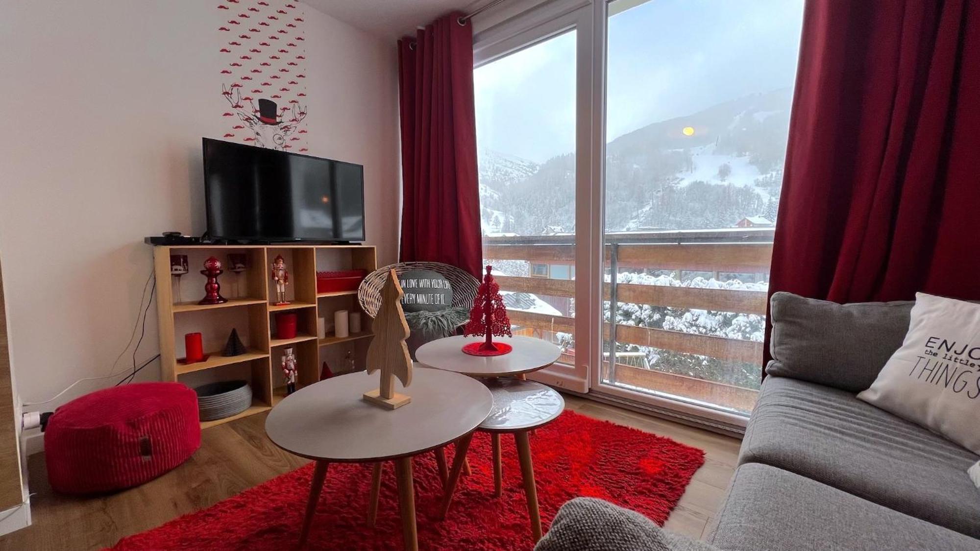 Rouge Canneberge -8 Personnes- 84M2 Vue Degagee Setaz Valloire Eksteriør bilde