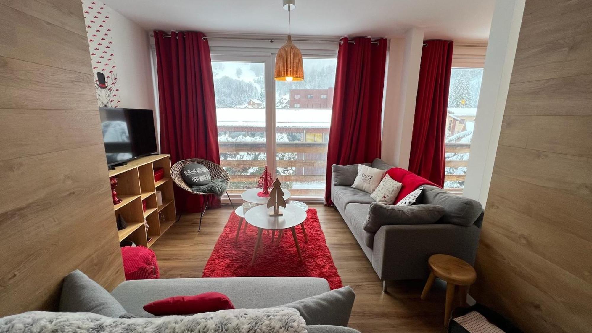 Rouge Canneberge -8 Personnes- 84M2 Vue Degagee Setaz Valloire Eksteriør bilde