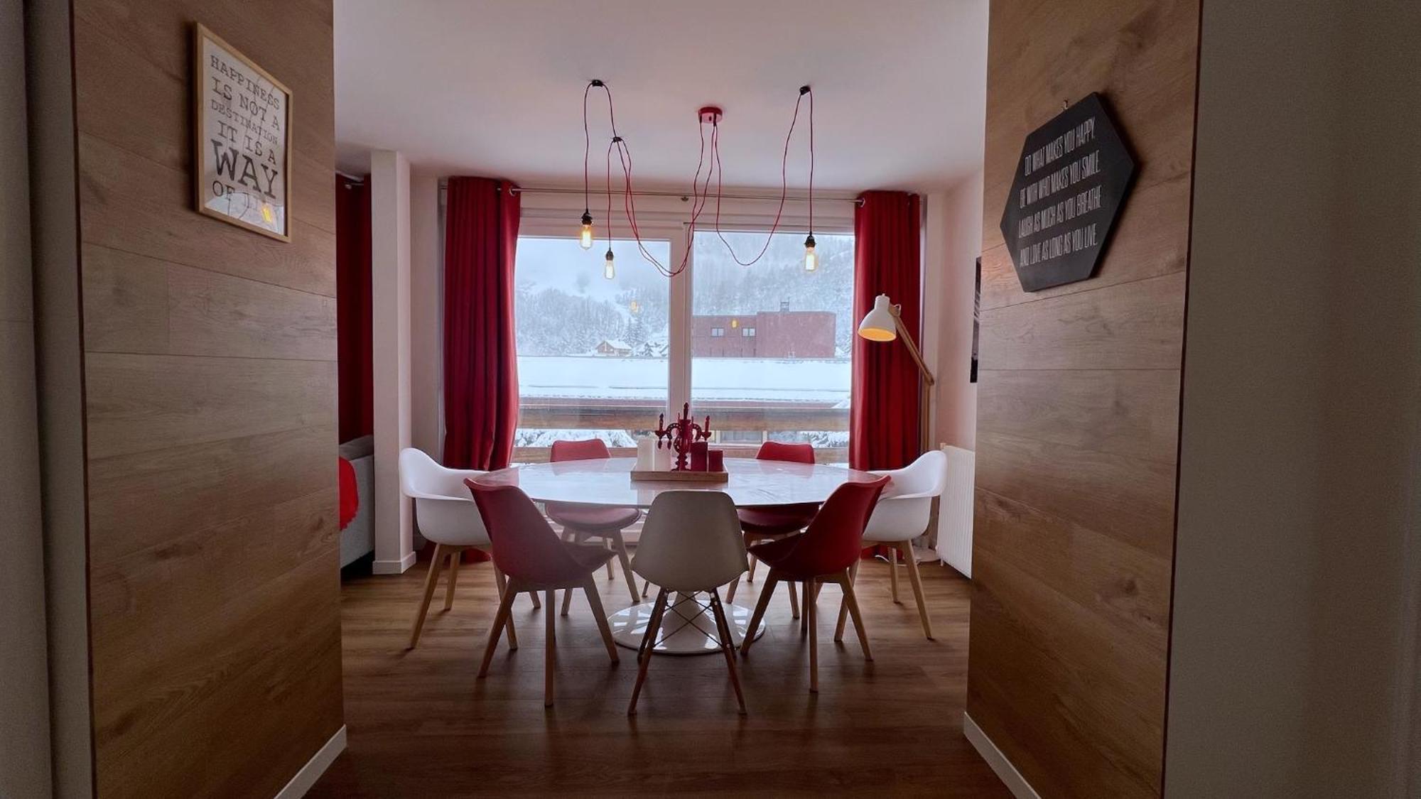 Rouge Canneberge -8 Personnes- 84M2 Vue Degagee Setaz Valloire Eksteriør bilde