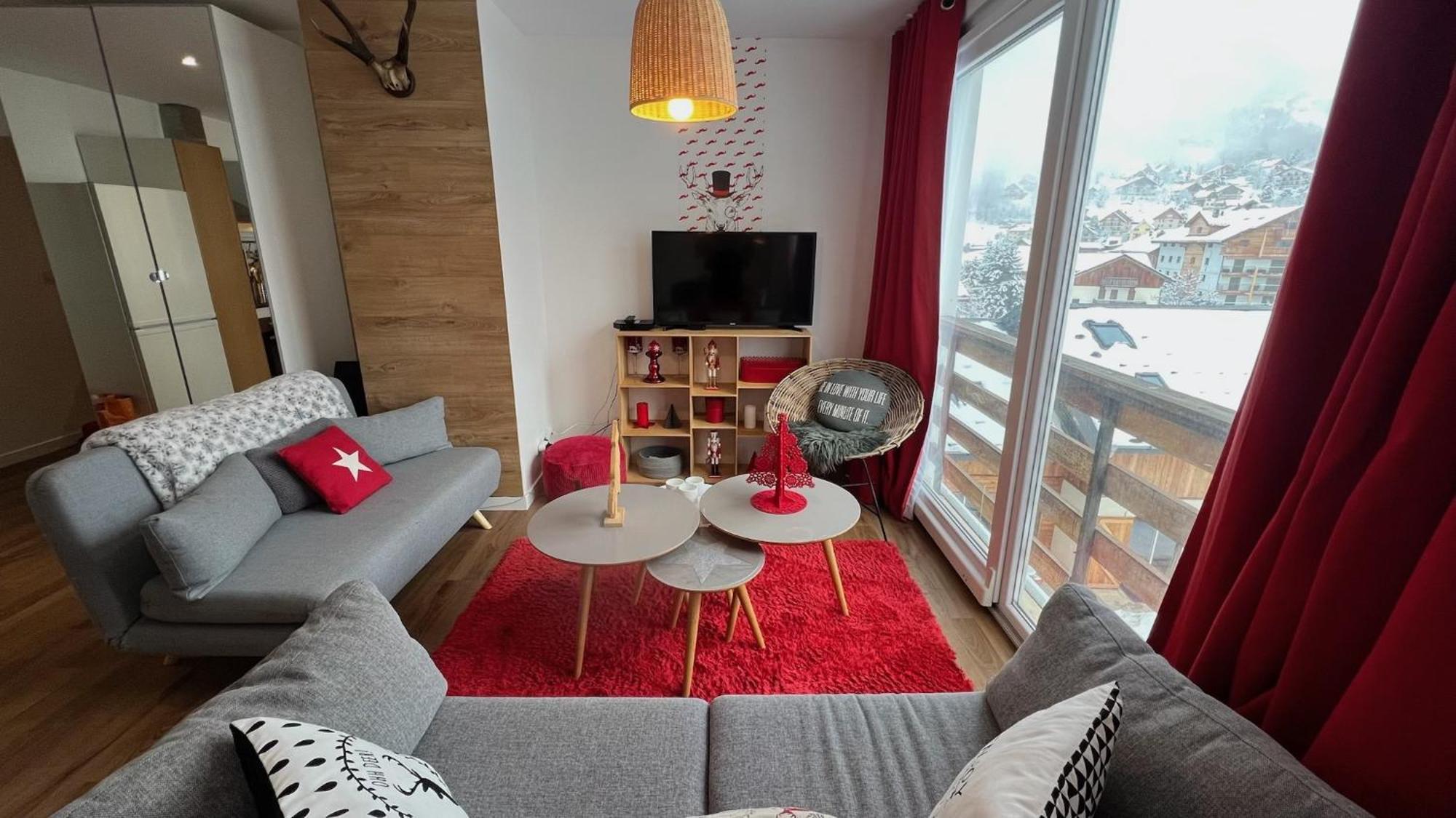 Rouge Canneberge -8 Personnes- 84M2 Vue Degagee Setaz Valloire Eksteriør bilde